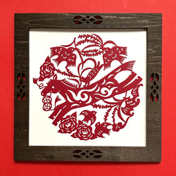 切り絵マリリン・モンロー黒/シルバー(他に黒/ベージュ有り) 切り絵