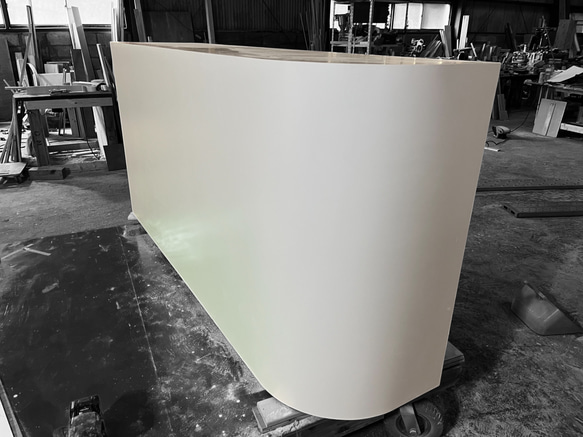 ワイド　180   アールカウンター　レジカウンター　受付カウンター 3枚目の画像