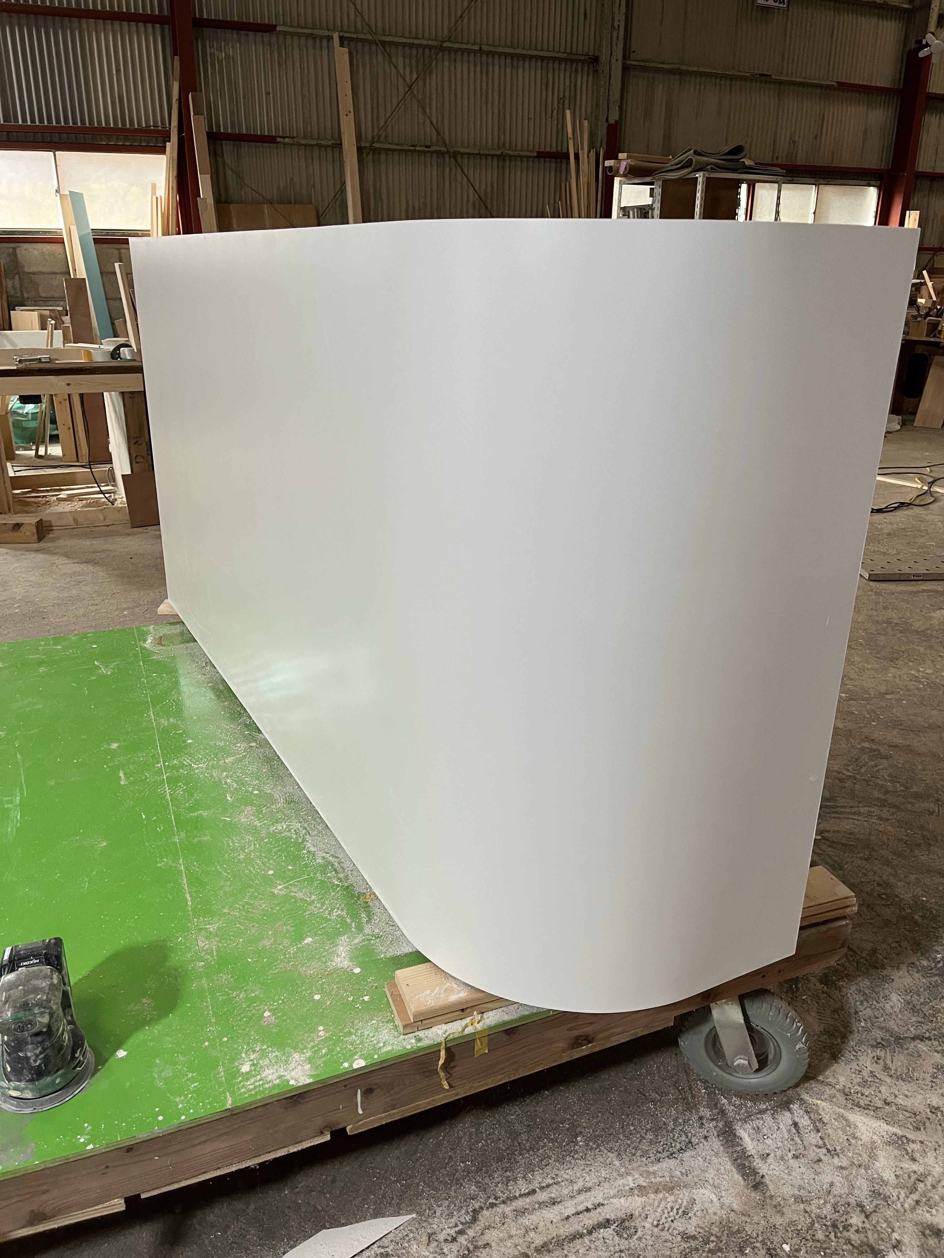 ワイド　180   アールカウンター　レジカウンター　受付カウンター