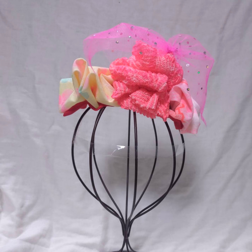 3】七五三☆顎紐リボン別途☆ひな祭り・成人式・髪飾り・ヘッドドレス