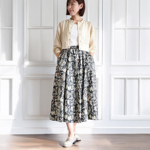 期間限定値下※ LIBERTY ハギスカート ＜ヨシエ＞ リバティプリント