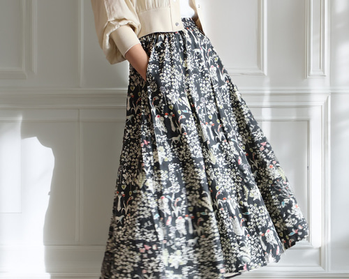 期間限定値下※ LIBERTY ハギスカート ＜ヨシエ＞ リバティプリント