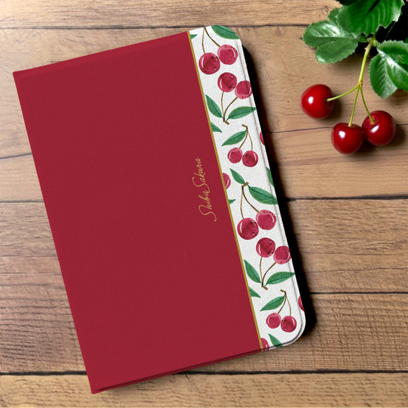 Bible 苺編みタブレットケース Bible様 専用 苺編みタブレットケース