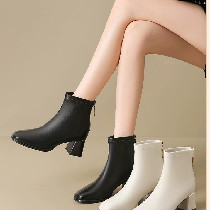 日本製 靴 水玉柄 春カラー ファッション ハッシュタグ 履きやすい 歩きやすい 靴擦れしない ブーティ 外反母趾