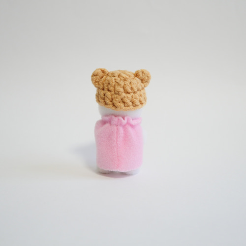 くま耳 ミニ帽子 ニット帽 シルバニア アザラシの赤ちゃん クマ