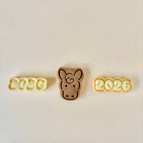 クッキー型】馬顔 午 干支 アイコン クッキー型 NICA 通販 19953298