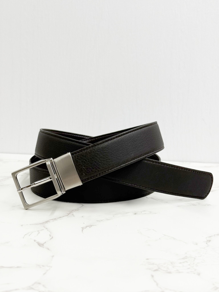 日本製　高級牛革　ソフトカーフ　上質　フランスステッチ　ベルト　３０mm巾