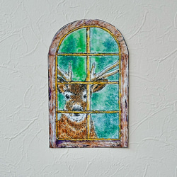 油絵 「月」 油絵 雪の星月夜 絵画 ICHI 通販 13092411｜Creema(クリーマ)