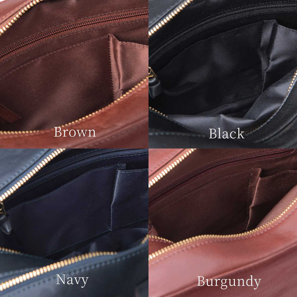 義大利真皮單肩包，大容量，斜背包，附收納盒，棕色，HAB033-VO 第18張的照片