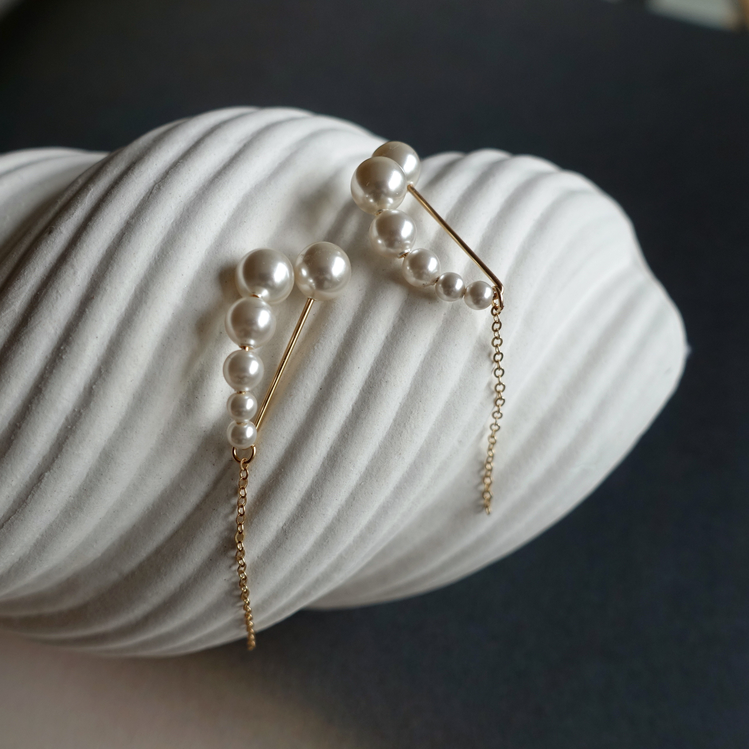 K14gf イヤーカフ『 clips 』 ’ Swing ’