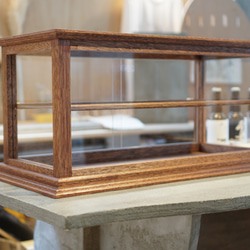 カフェ什器｜木製ショーケース｜アクリルケース 木材・板 ju + ki 通販