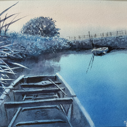 晩秋　水彩画　(270×240㎜) 晩秋 水彩画 (270×240㎜) 晩秋 水彩画 (270×240㎜) 晩秋 水彩画