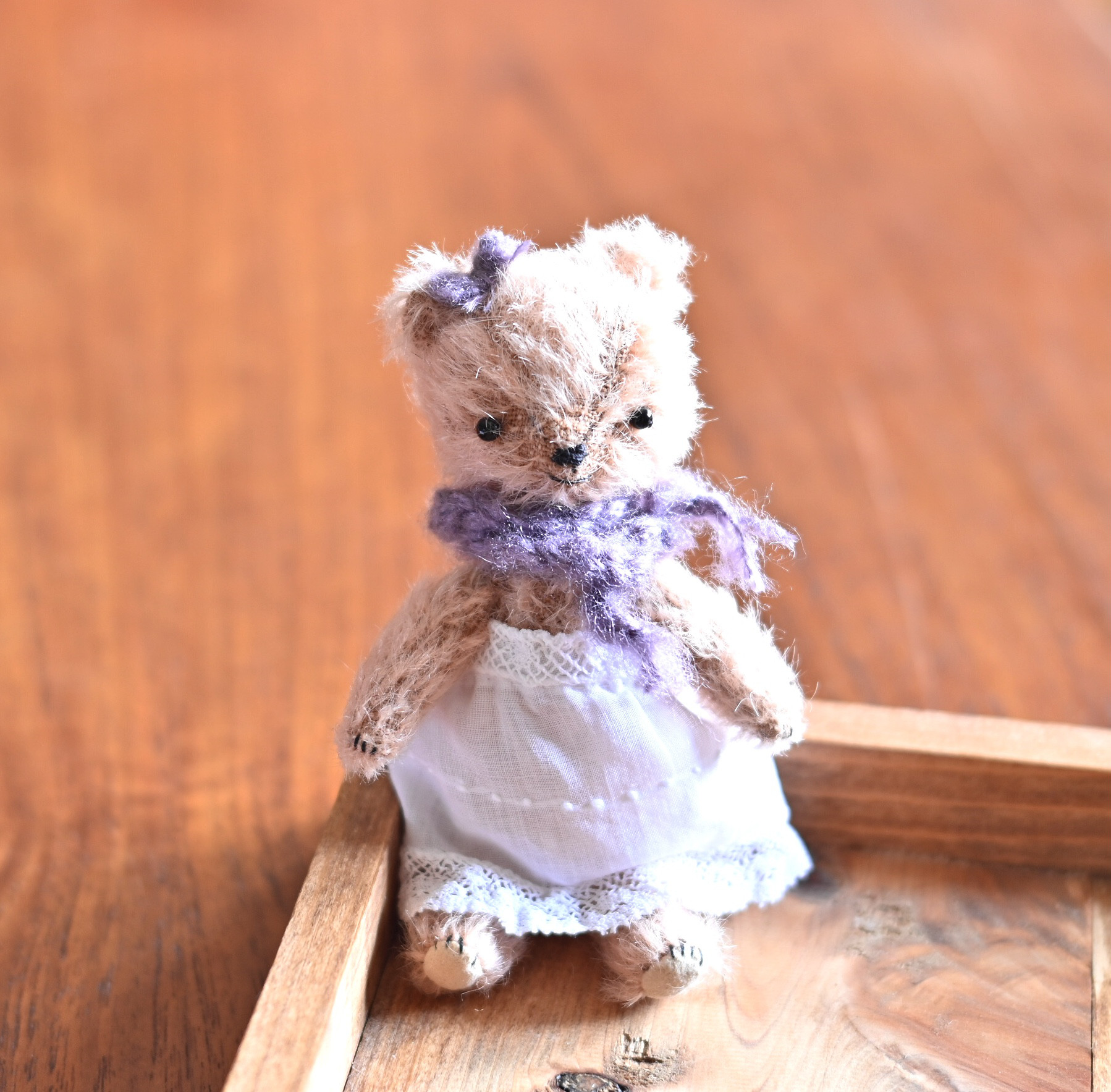 ﾊﾟｰﾌﾟﾙﾘﾎﾞﾝのLilacちゃん（ﾗｲﾗｯｸ）ぬいぐるみ