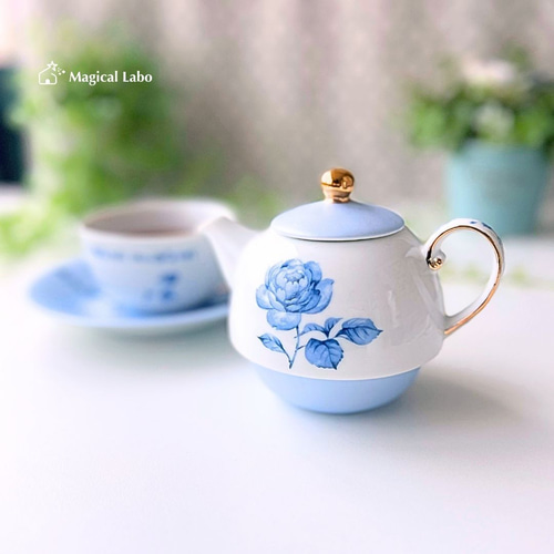 2025年新作♪ 上品で高級感のあるブルーローズのティーフォーワン