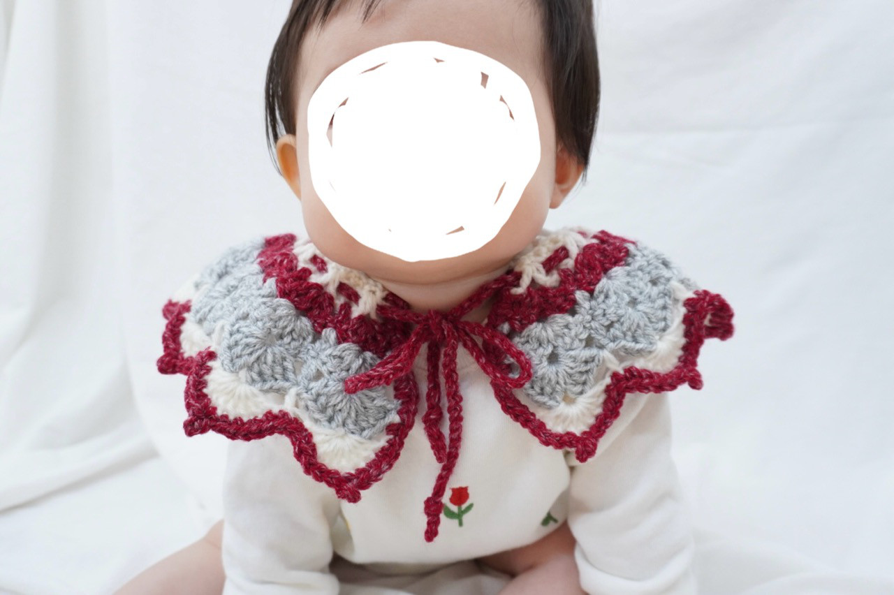 くま つけ襟 ハンドメイド ペヘモリッケ様製