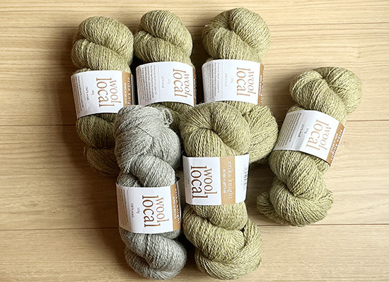 【トップダウンで編む】アメリカンスリーブの大人ニットワンピ⭐︎キット