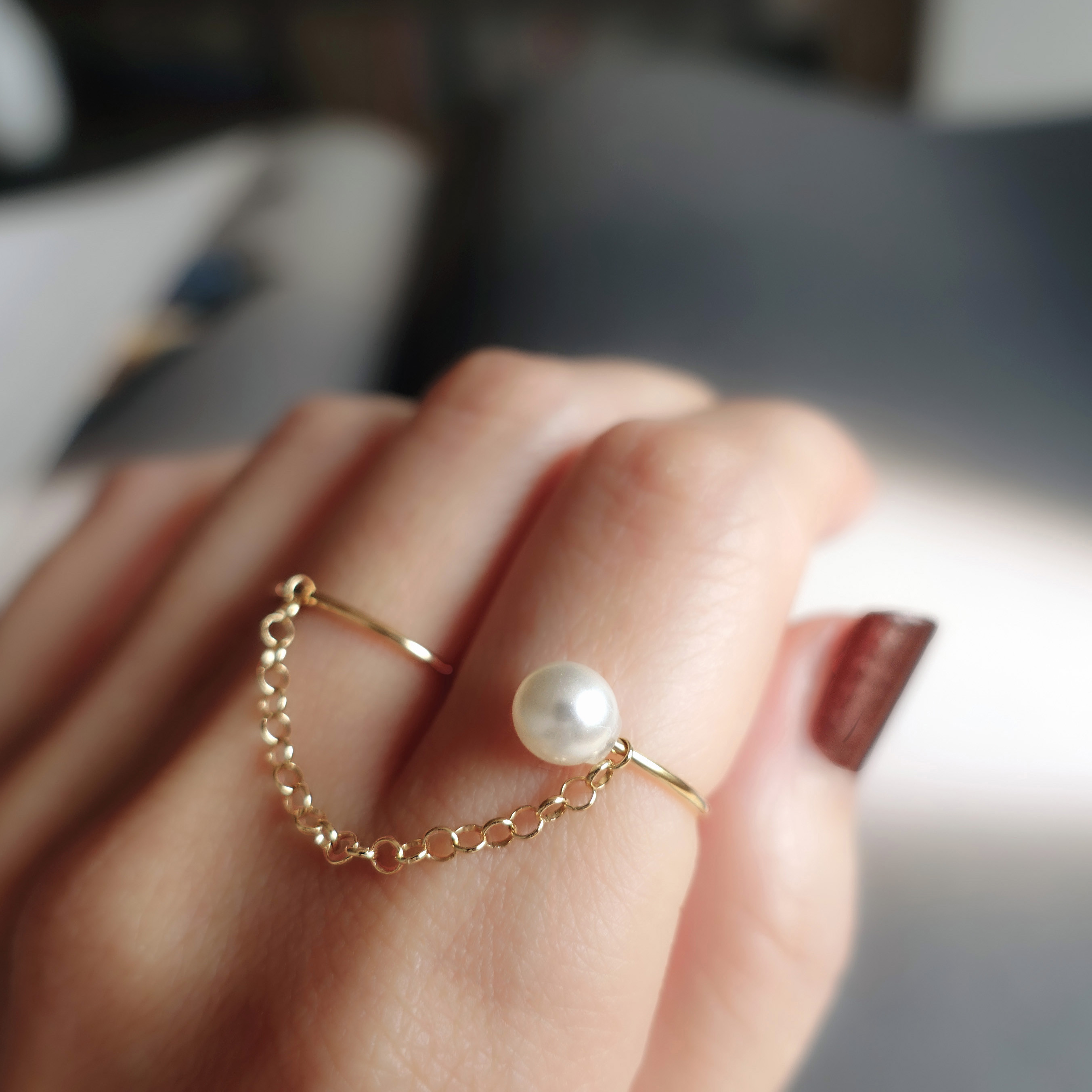 K14gf ’ wave ’ リング