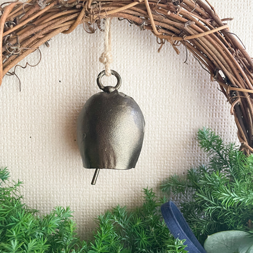 針葉樹の香りクリスマスリース ベル クリスマスリース 玄関 プレゼント