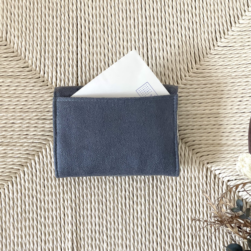 ⚮̈ミナペルホネン go! darkgray コンパクトウォレットS ミニ財布