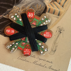 フランスの古い糸　2箱 フランスの古い糸 2箱 フランスの古い糸 2箱 フランスの古い糸