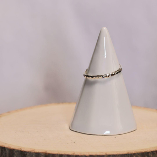 槌目リング 幅2mm シルバー950 ピンキーリング ペアリング オーダー