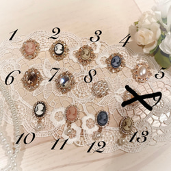 博愛リボンシャンタン素材ヒールスリッパ 4枚目の画像