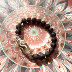 開光☆如意蓮花天珠 ブレスレット dzi ＊ ΚΑйON ＊ 通販 13320930