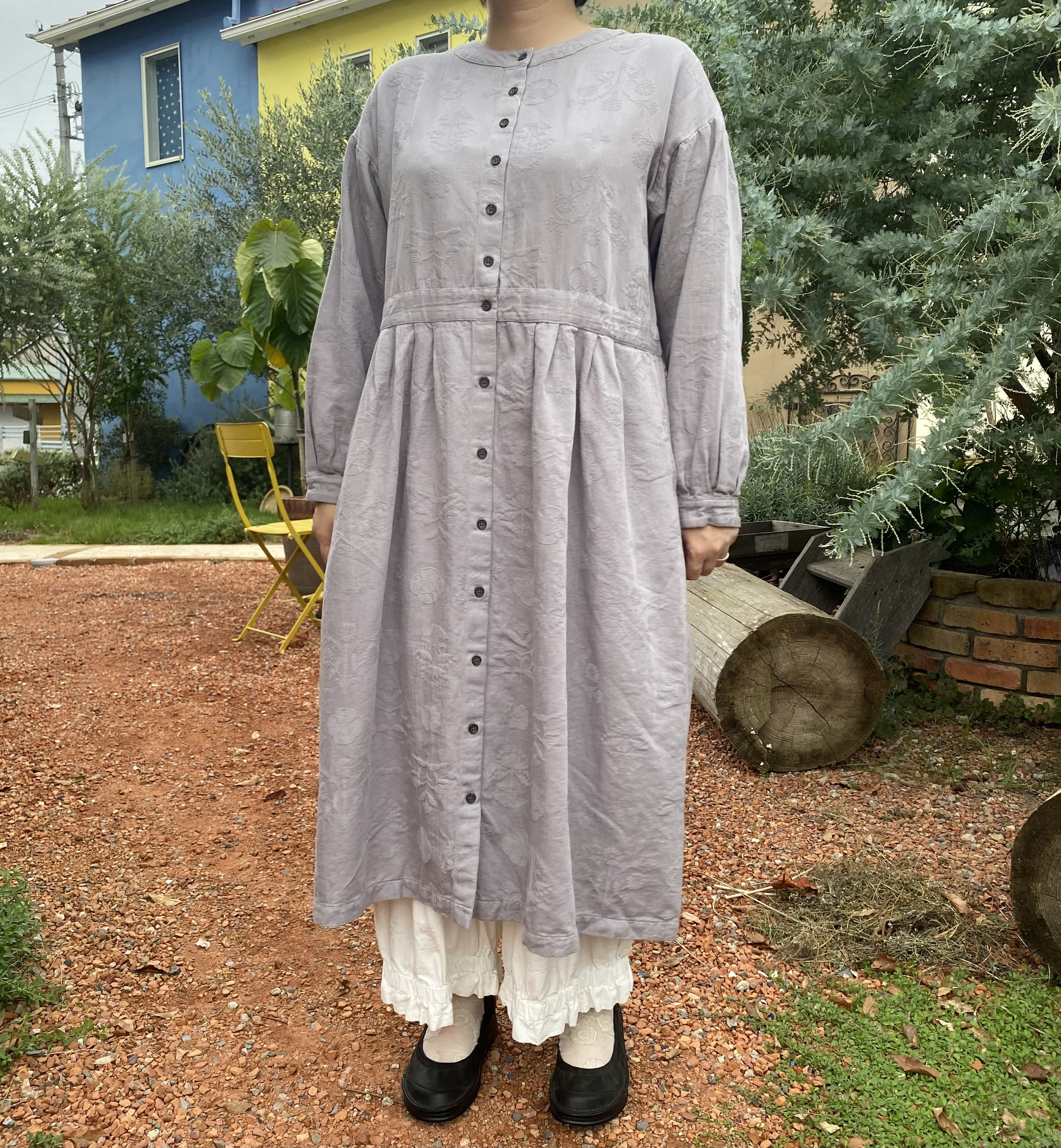 コットンジャガード前後2wayワンピース（25s-160）