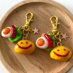 クロワッサン サンドウィッチ トマト チャーム フェイクフード