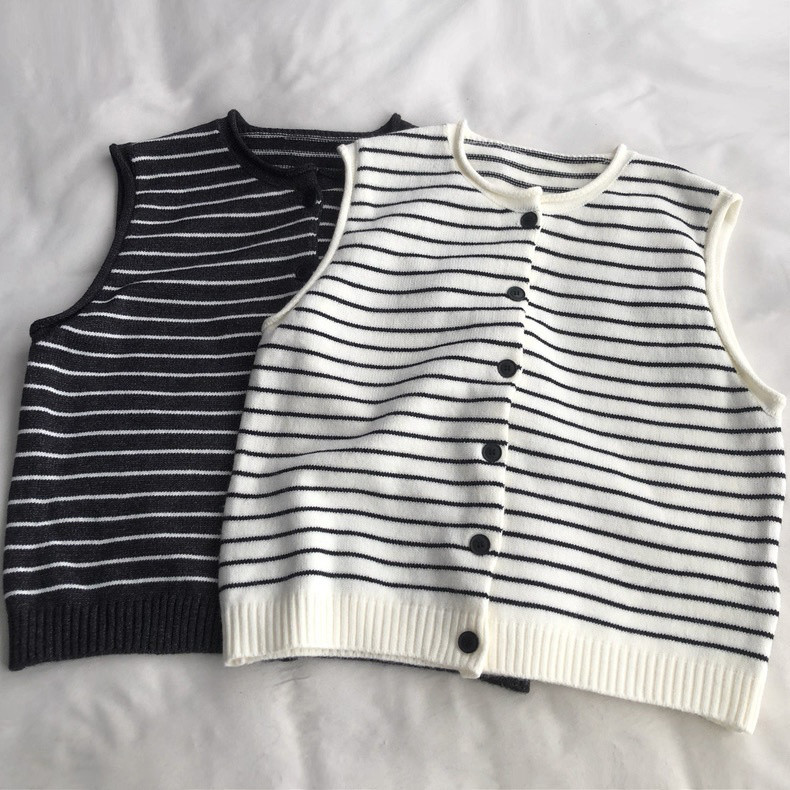 レディース 通勤 重ね着 ニットベスト