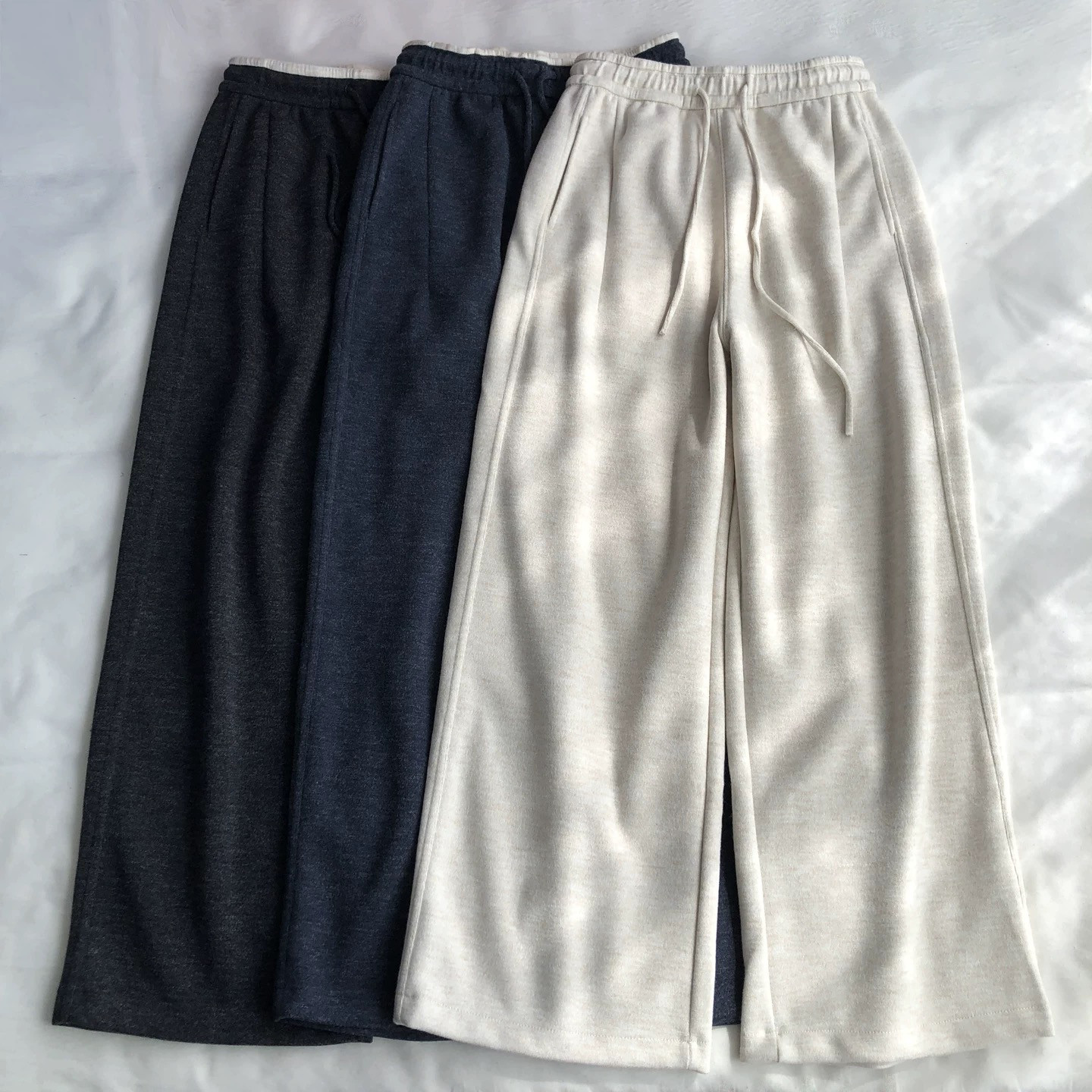 レディース  ウエストゴム パンツ  ロングパンツ 春 秋 冬