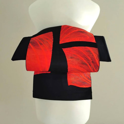 胡蝶の舞　振袖用　変わり結び　作り帯付け帯　胴巻き〜90cm　正絹　シルバー mqdefault.jpg