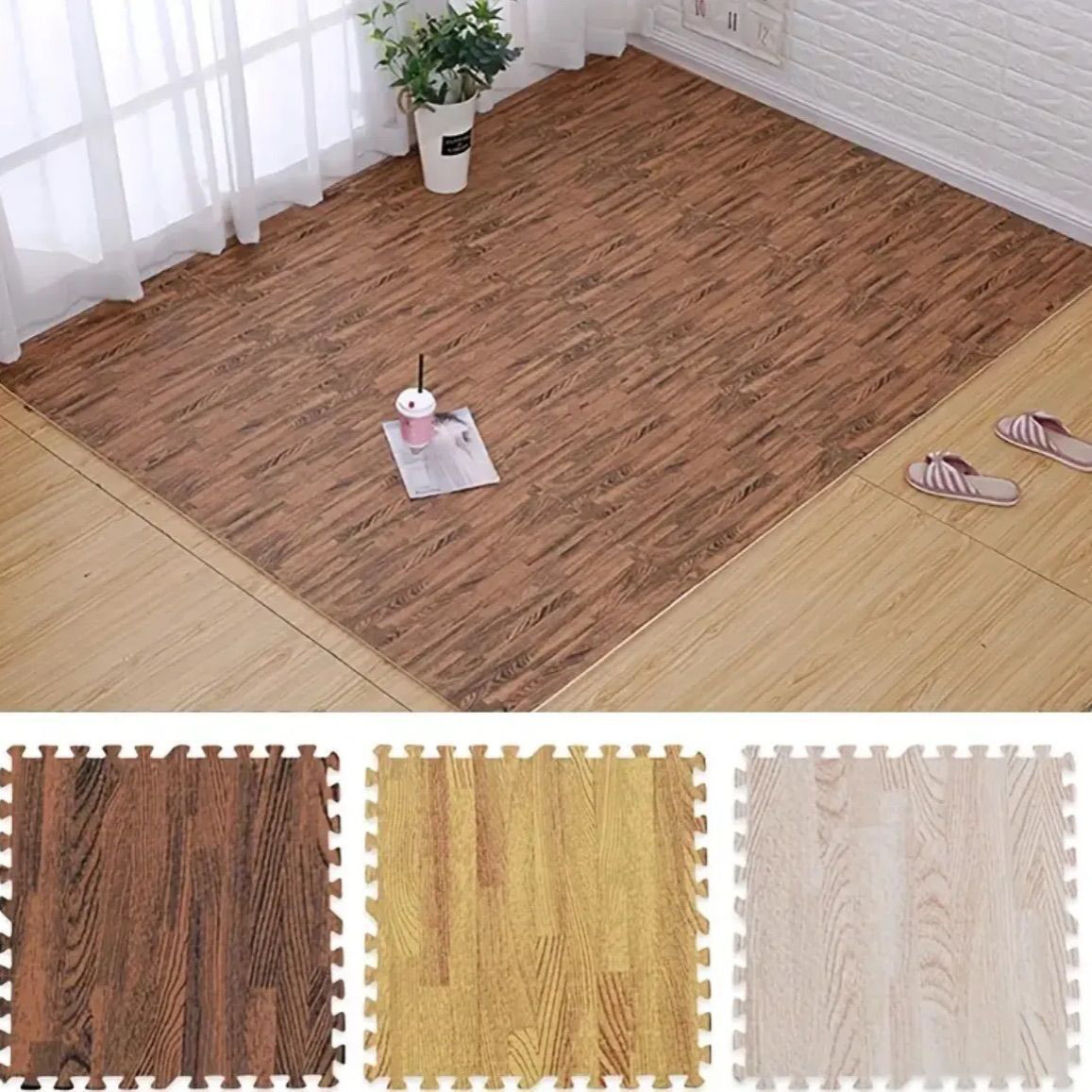 インテリア フロアマット ジョイントマット 30cm 20枚 大判 極厚 厚手 EVA 厚さ カラー豊富 北欧 おしゃれ