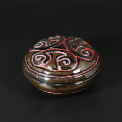 Urushi Box 黄漆赤漆透き漆研出し その他インテリア雑貨 漆 安 通販