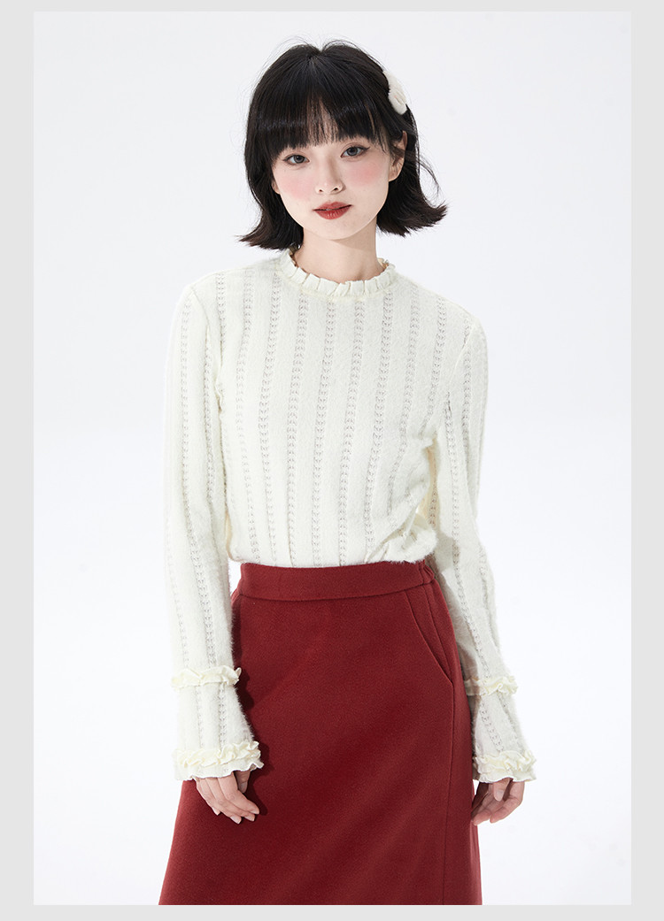 春秋冬ニットカーディガン