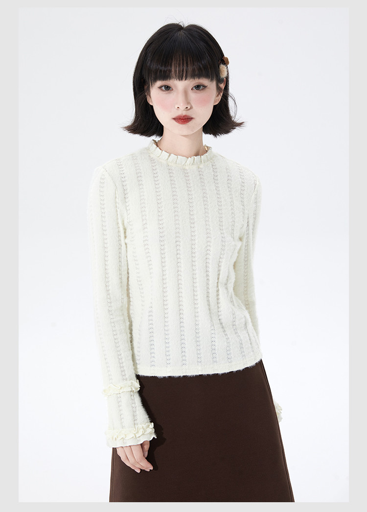 春秋冬ニットカーディガン