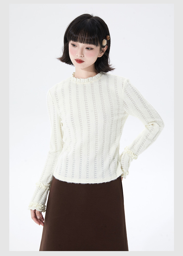 春秋冬ニットカーディガン