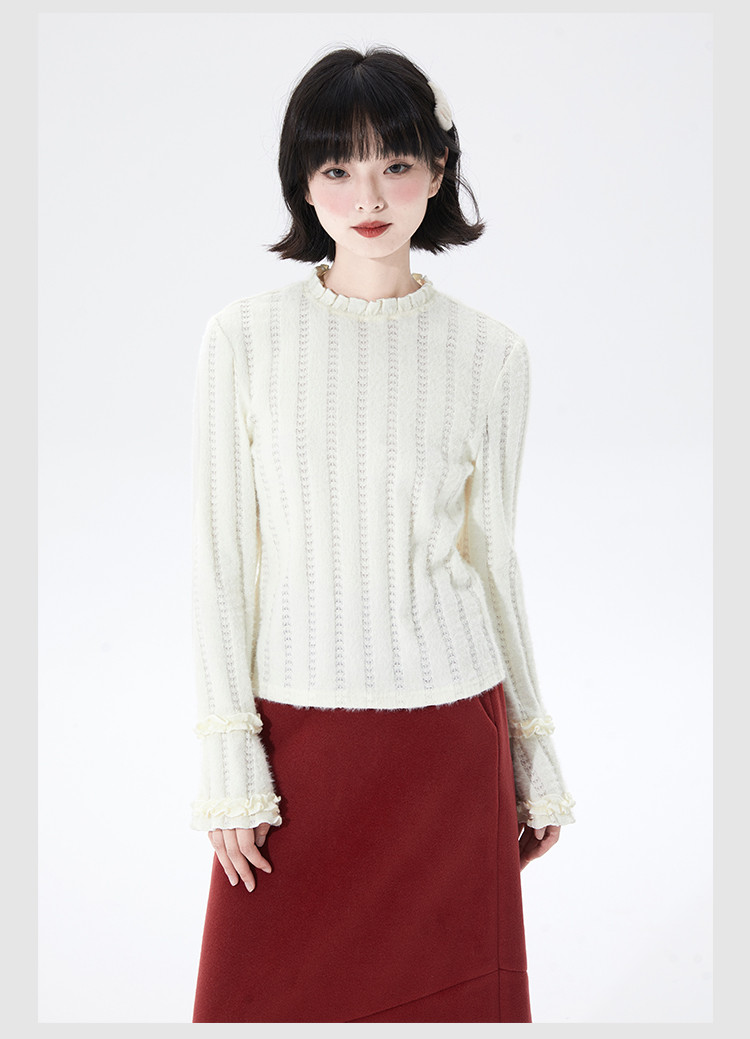 春秋冬ニットカーディガン