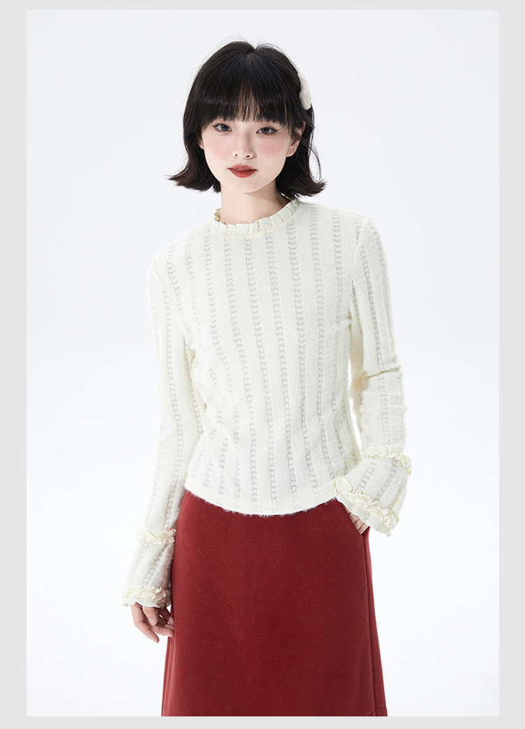 春秋冬ニットカーディガン