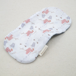 ふわもこハンカチ｜雪だるま・サンタクロース-Snowman&SantaClaus-｜S・10×20cm｜ガーゼハンカチ 6枚目の画像