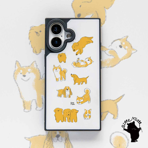 犬のiPhoneケース かわいい iPhone17 柴犬 チワワ ダックスフンド