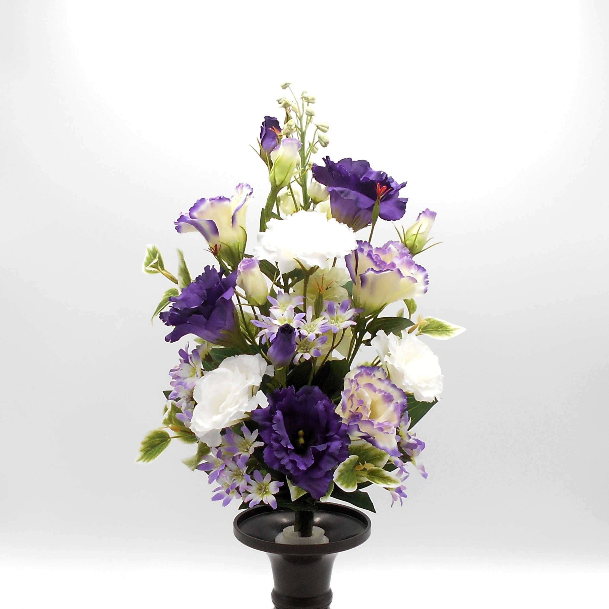 大きな仏花　総高５４㎝　トルコキキョウ　アーティシャルフラワー　仏壇　仏花　供花　お彼岸　お盆