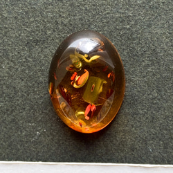 パームルートアゲート[60] 55x23mm 63Cts 天然石 ／ ルース