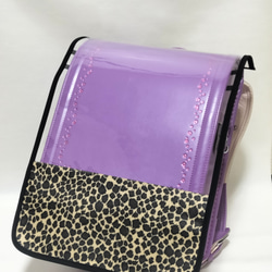 iroca 「ヒョウモン」 小紋 個性的 レオパード ポリエステル 青み