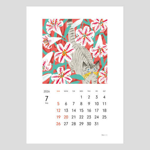 2026 にゃんこカレンダー 壁掛け 猫 カレンダー torico 通販 19960433