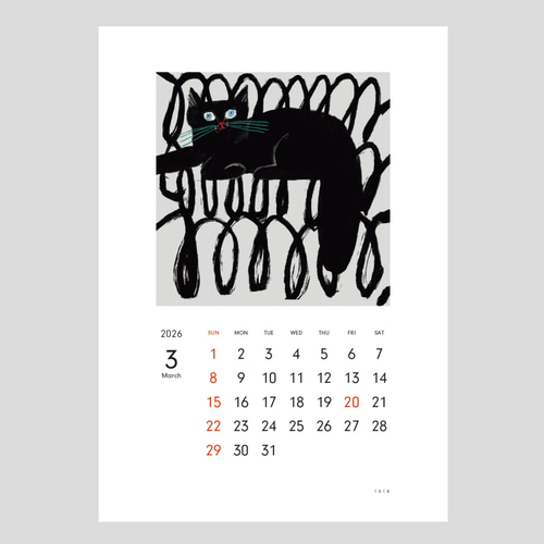 2026 にゃんこカレンダー 壁掛け 猫 カレンダー torico 通販 19960433