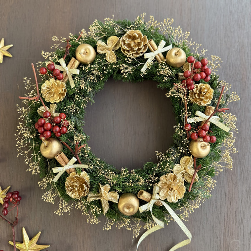 ⚠️専用品⚠️特別な日の特別な サンキライ リース　クリスマス → お正月 ⚠️専用品⚠️特別な日の特別な サンキライ リース クリスマス → お正月