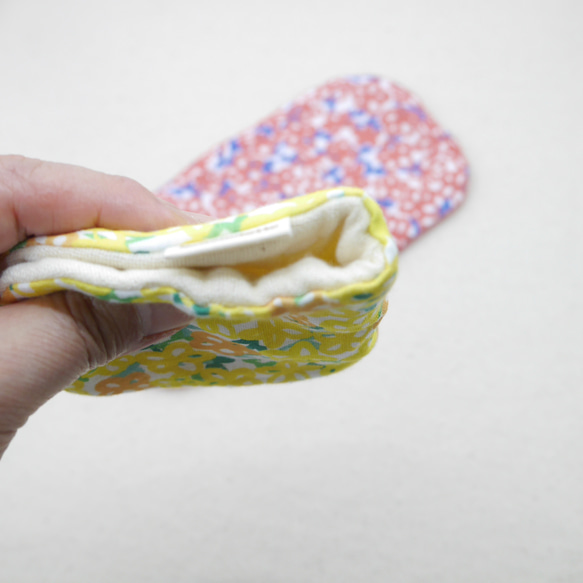 ふわもこハンカチ｜カーニバルフラワー-Carnival Flower-｜S・10×20cm｜ガーゼハンカチ｜ギフト 3枚目の画像