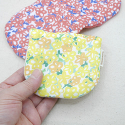 ふわもこハンカチ｜カーニバルフラワー-Carnival Flower-｜S・10×20cm｜ガーゼハンカチ｜ギフト 2枚目の画像