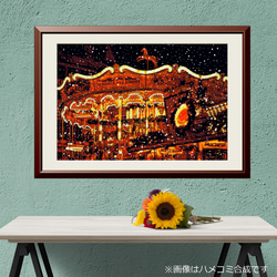 アートポスター】NY タイムズスクエアの風景（作品No.102） 写真